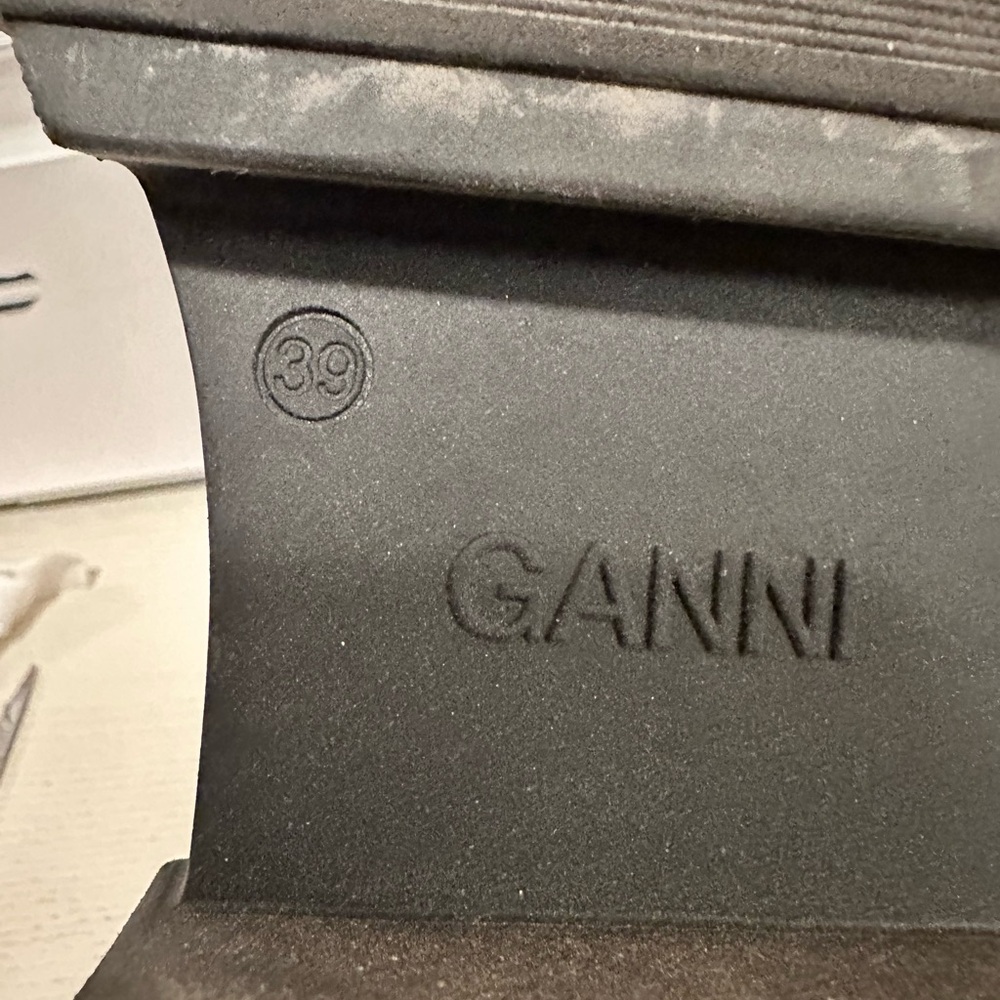 Ganni Cleated Mary Janes Size 39 - Picture 4 of 4